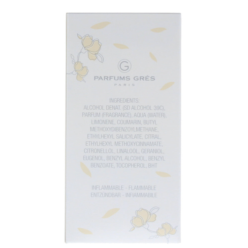 Parfums Grès Cabotine Fleur D'ivoire Eau de Toilette 50ml - Ingredients