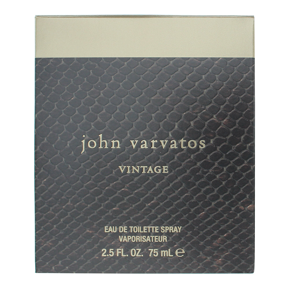 John Varvatos Vintage Eau de Toilette 75ml - Box