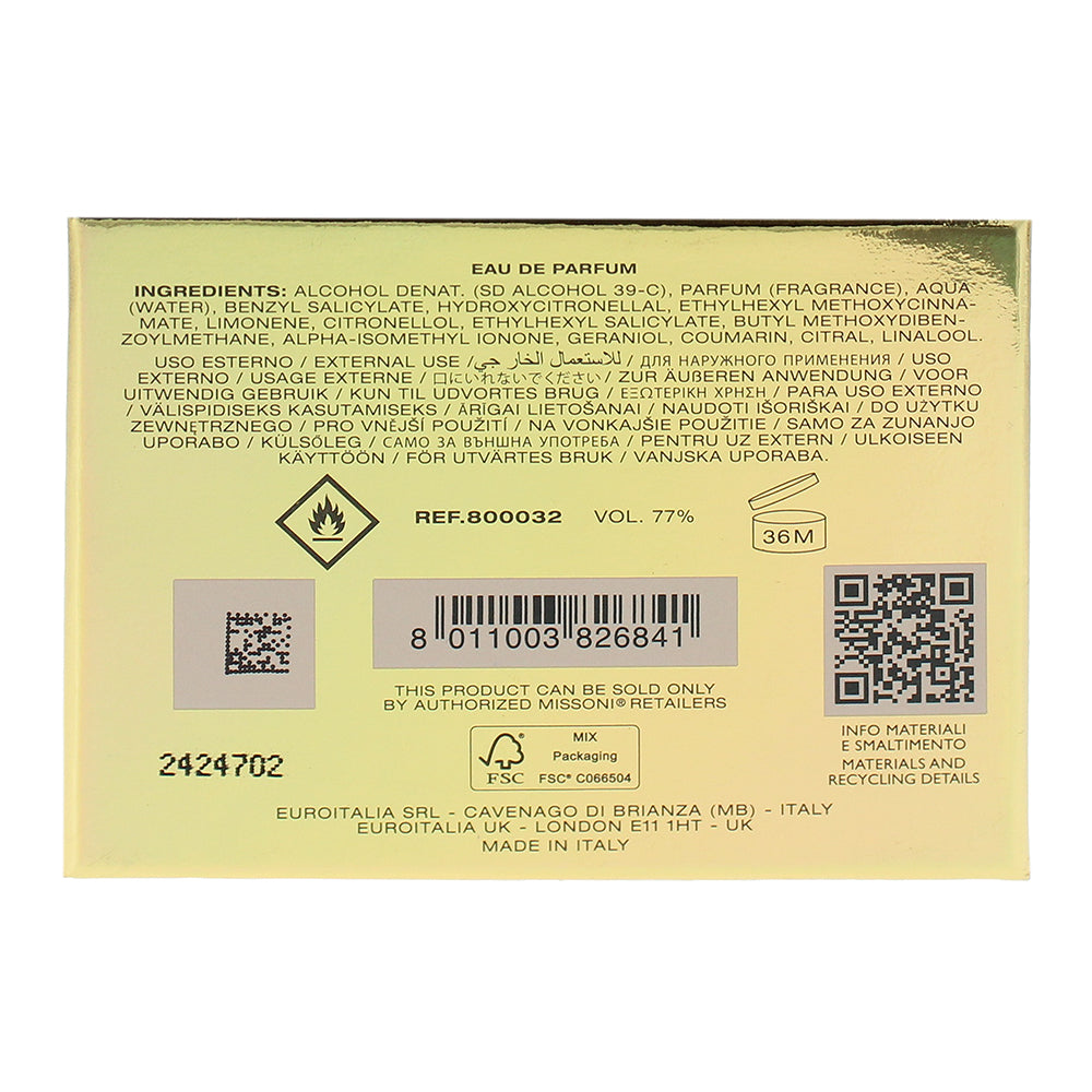 Missoni Eau de Parfum 100ml