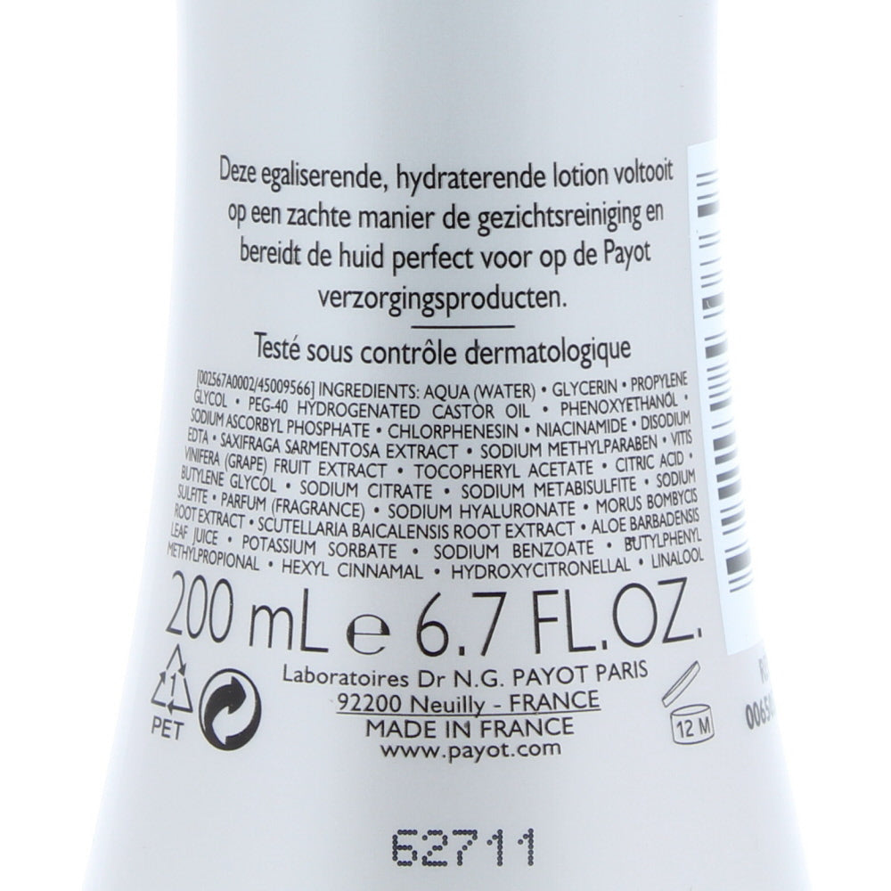 Payot Absolute Pure White Lightening Stimulating With Derma-Whiteberry Complex Toner 200ml