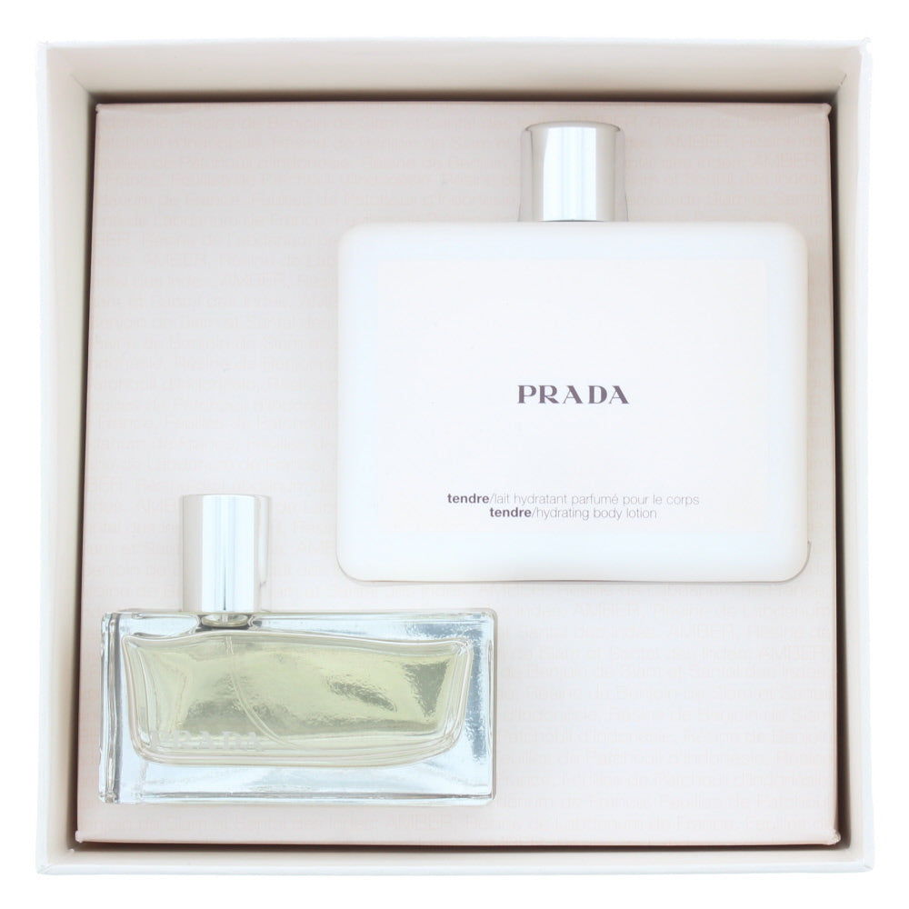 Prada Amber Tendre Eau de Parfum 2 Pieces Gift Set