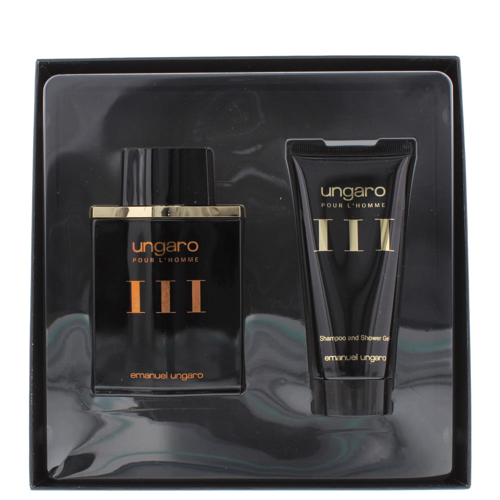 Emanuel Ungaro Ungaro Pour Homme Iii Eau de Toilette 2 Pieces Gift Set