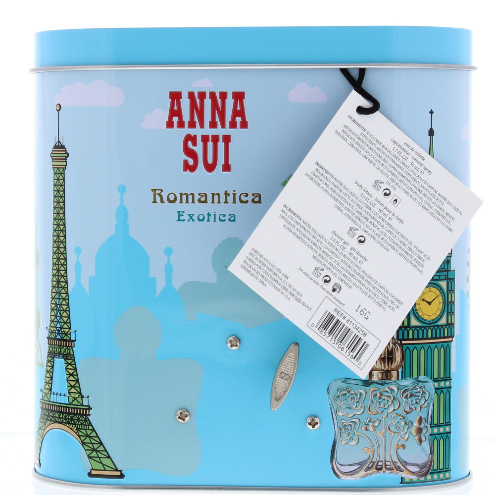 Anna Sui Romantica Exotica Eau de Toilette 3 Pieces Gift Set