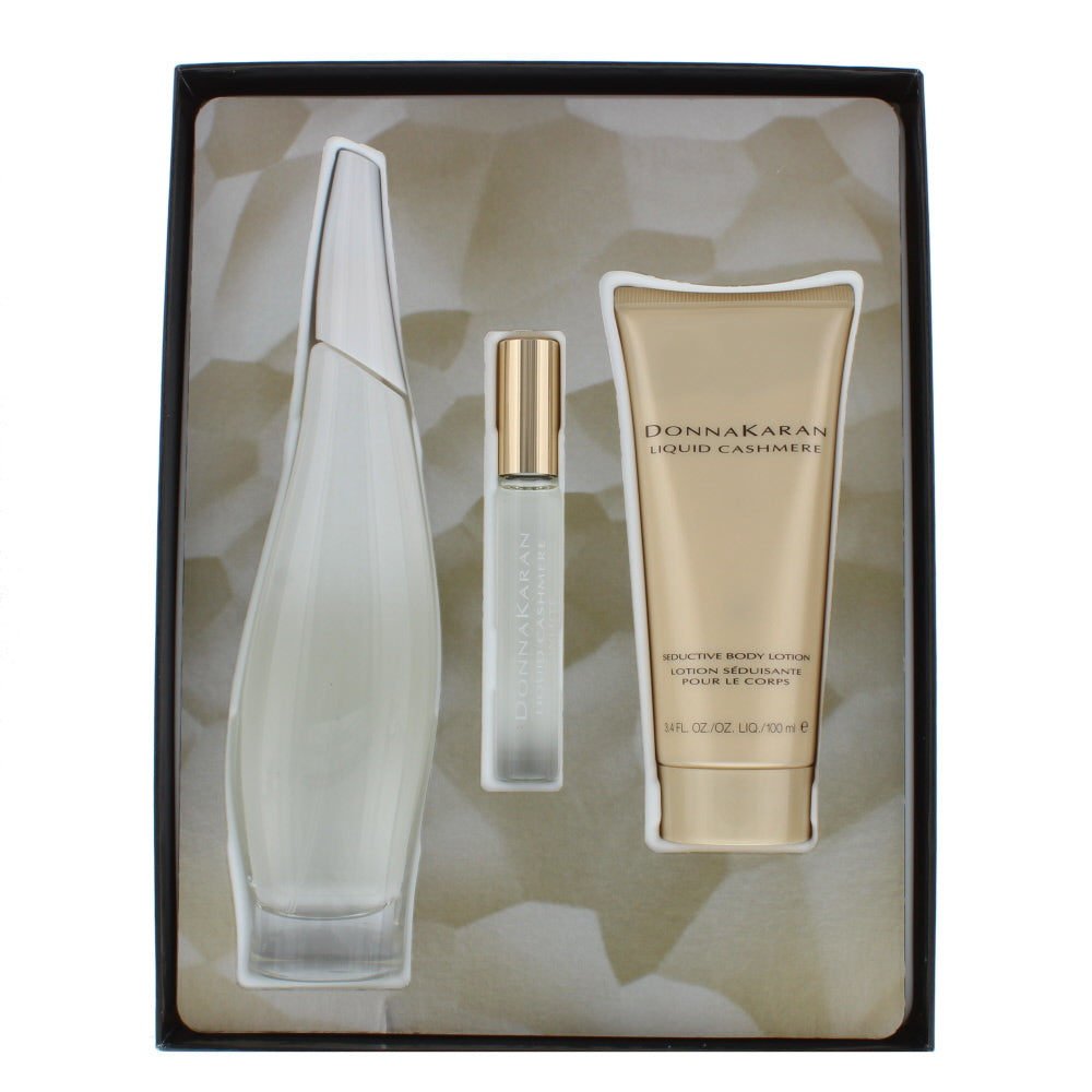 Dkny Liquid Cashmere White Eau de Parfum 3 Pieces Gift Set - Ingredients