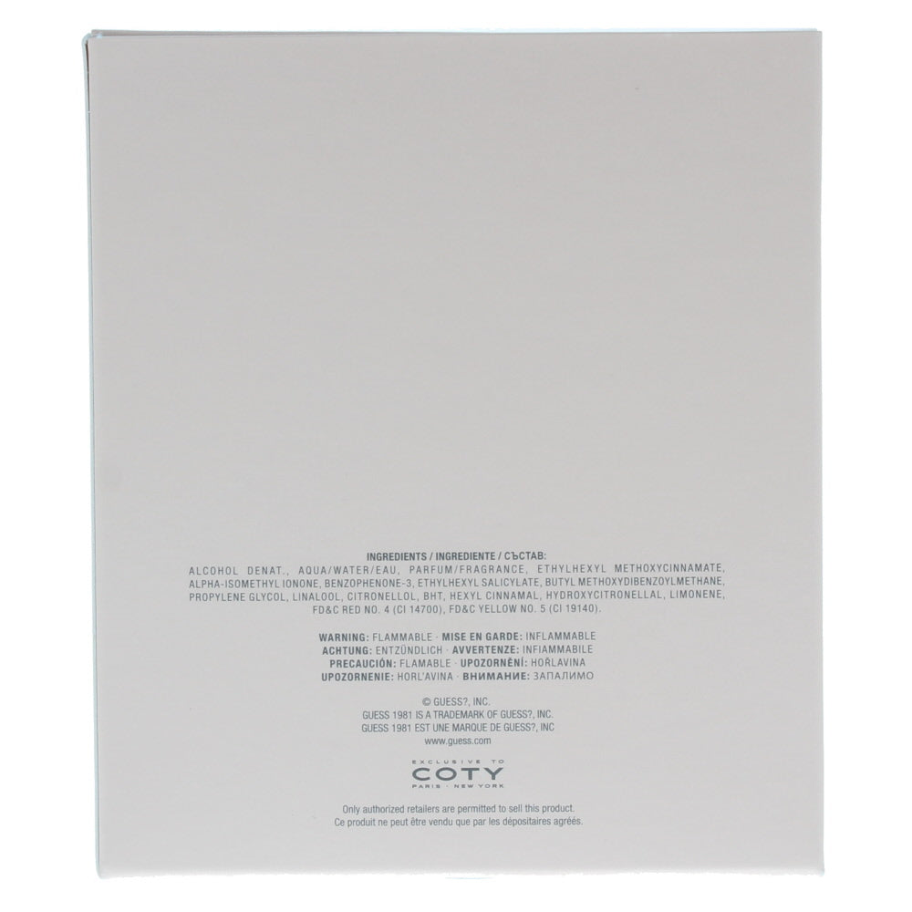 Guess 1981 Eau de Toilette 100ml