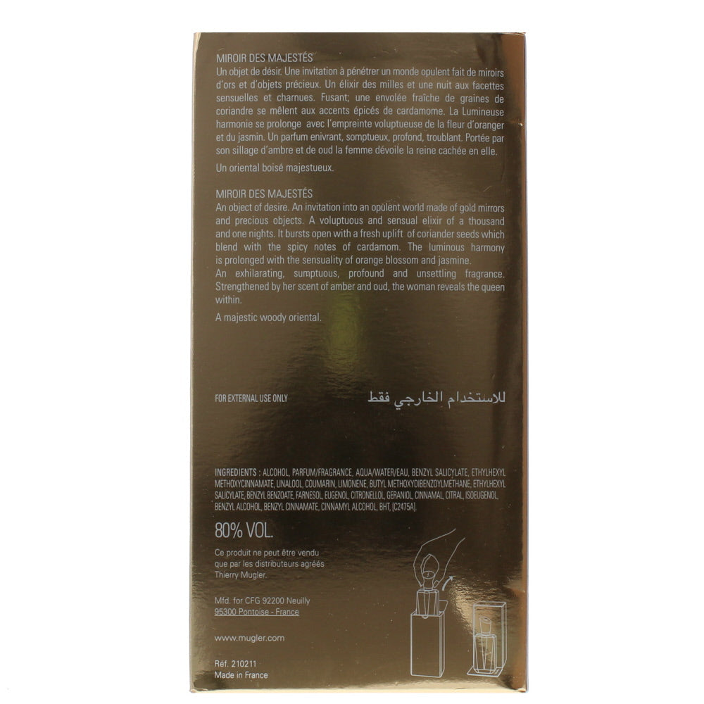 Mugler Miroir Des Majestes Eau de Parfum 50ml