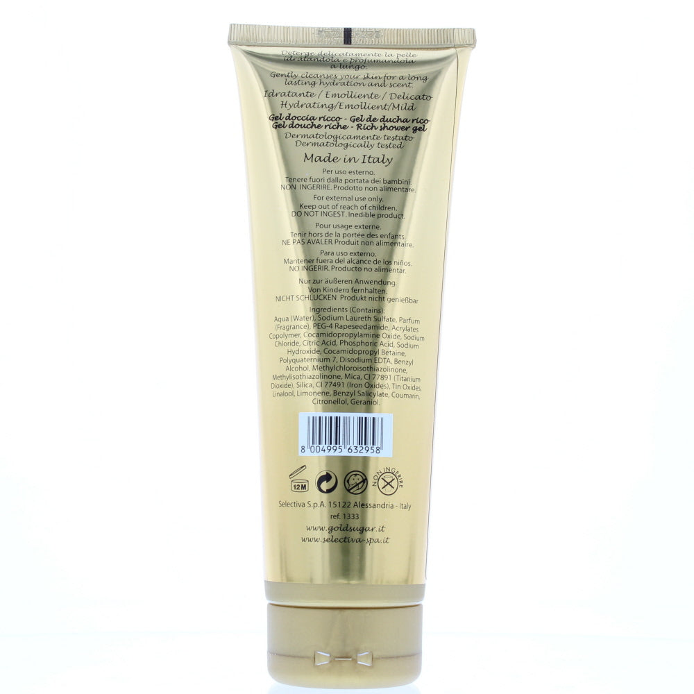 Aquolina Gold Sugar Rich Shower Gel 250ml