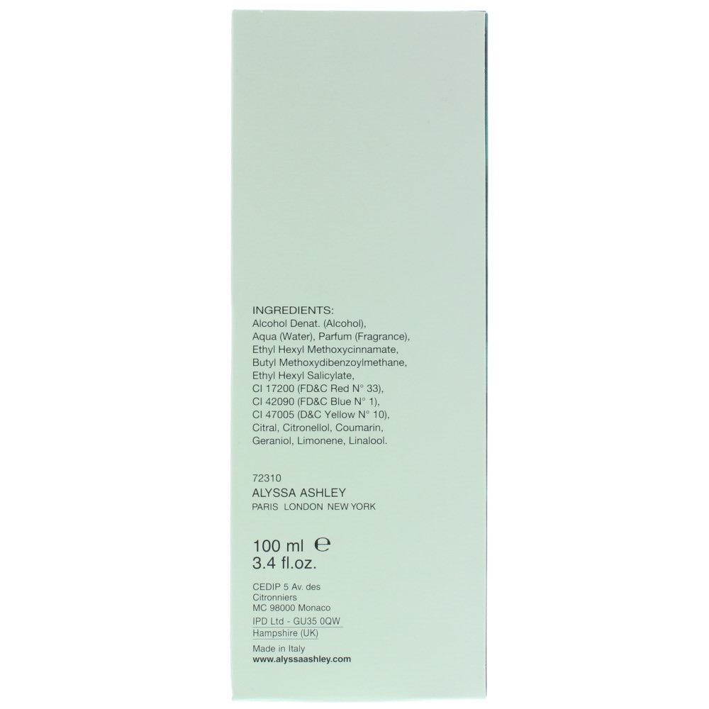 Alyssa Ashley Green Tea Essence Eau de Toilette 100ml