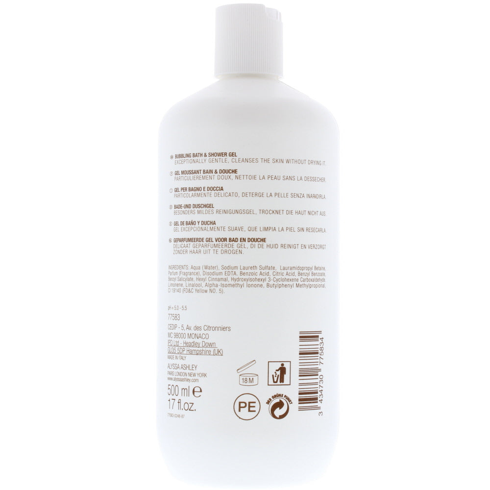 Alyssa Ashley Vanilla Shower Gel 500ml