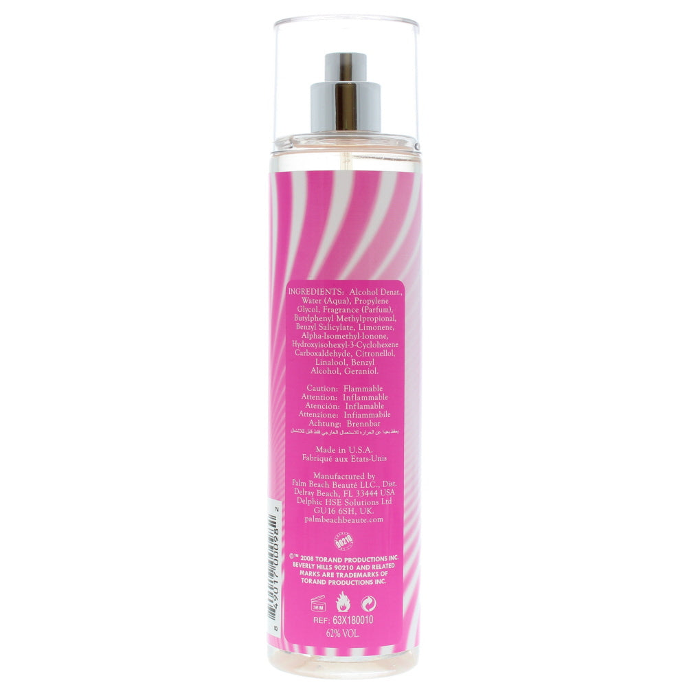Beverly Hills 90210 Sport For Women Body Mist 240ml - Ingredients