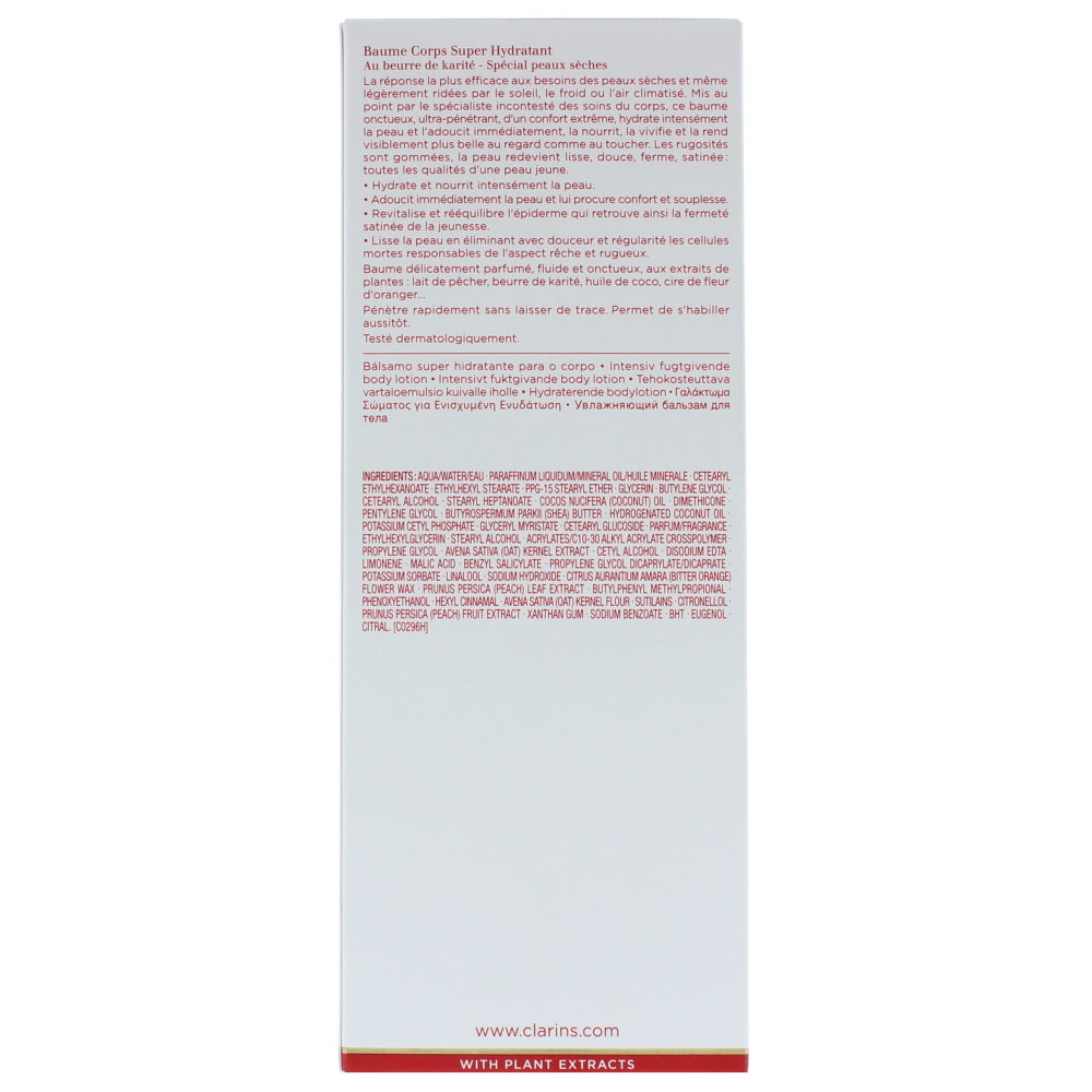 Clarins Moisture-Rich For Dry Skin Body Lotion 200ml