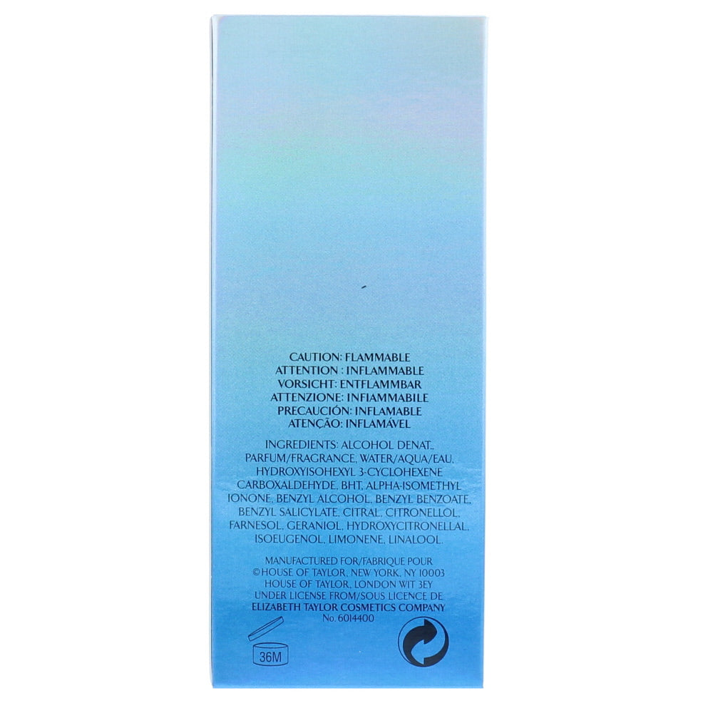 Elizabeth Taylor Sparkling White Diamonds Eau de Toilette 30ml - Ingredients