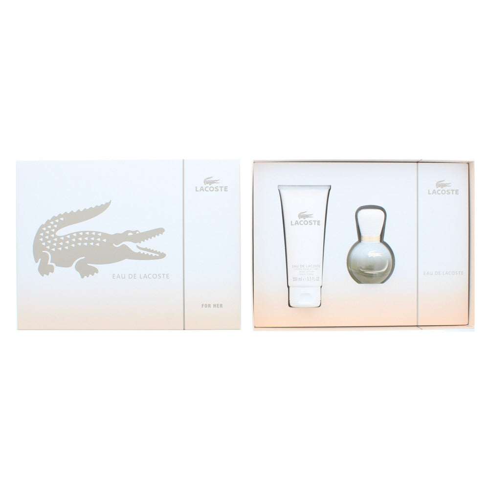 Lacoste Eau de Lacoste Pour Femme Eau de Parfum 2 Pieces Gift Set - Box
