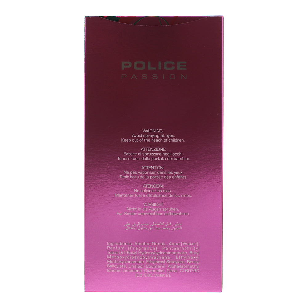 Police Passion Woman Eau de Toilette 100ml