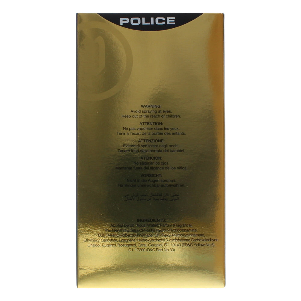 Police Royal Black Eau de Toilette 100ml