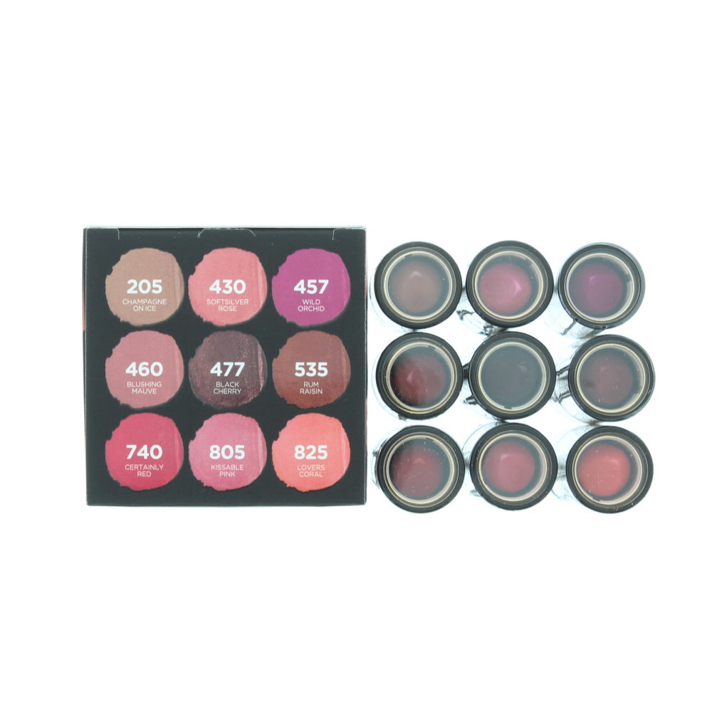 Revlon Super Lustrous The Collection 9 X Lipstick 4.2g