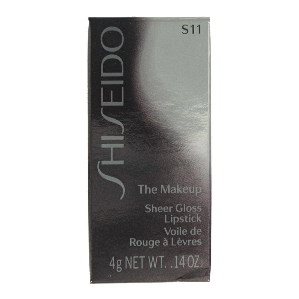 Shiseido The Makeup Sheer Gloss S11 Coralline Lipstick 4g - Box