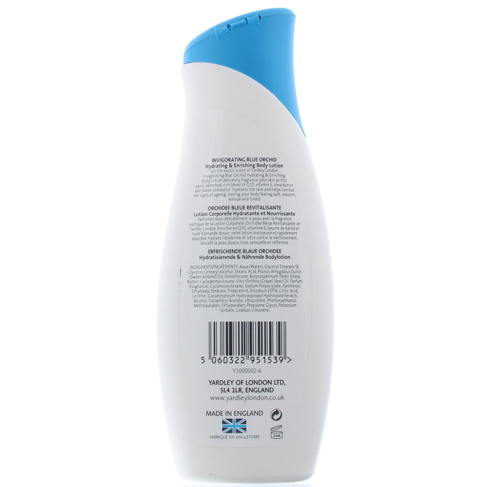 Yardley Invigorating Blue Orchid Body Lotion 250ml