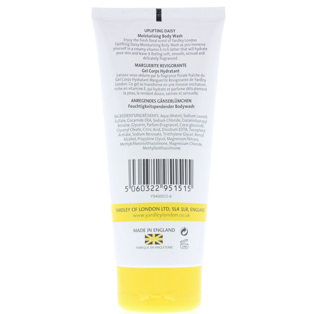 Yardley Uplifting Daisy Body Wash 200ml