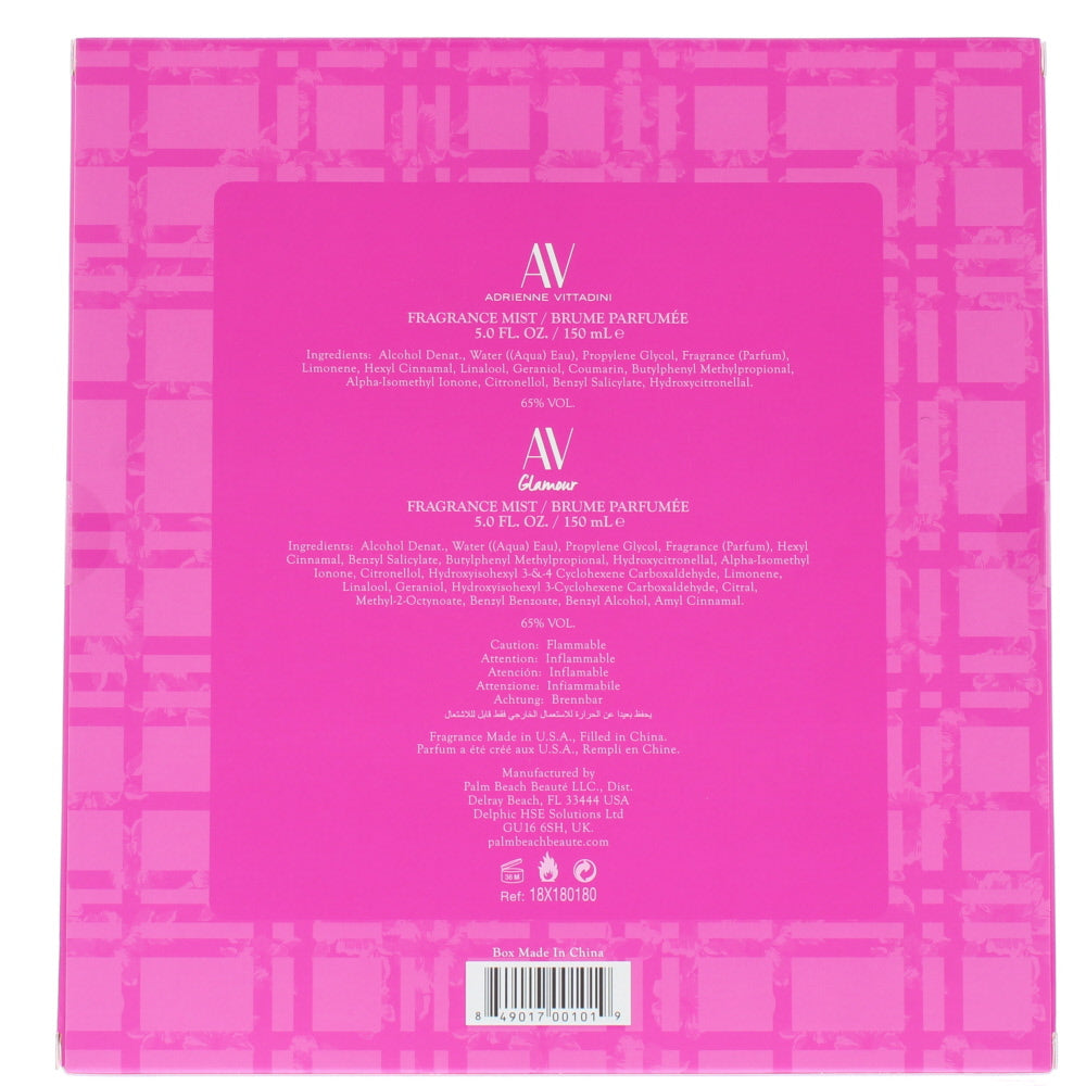 Adrienne Vittadini Bodycare Set 2 Pieces Gift Set - Ingredients