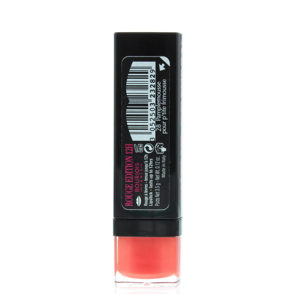 Bourjois Rouge Edition 28  Pamplemousse Lipstick 3.5g