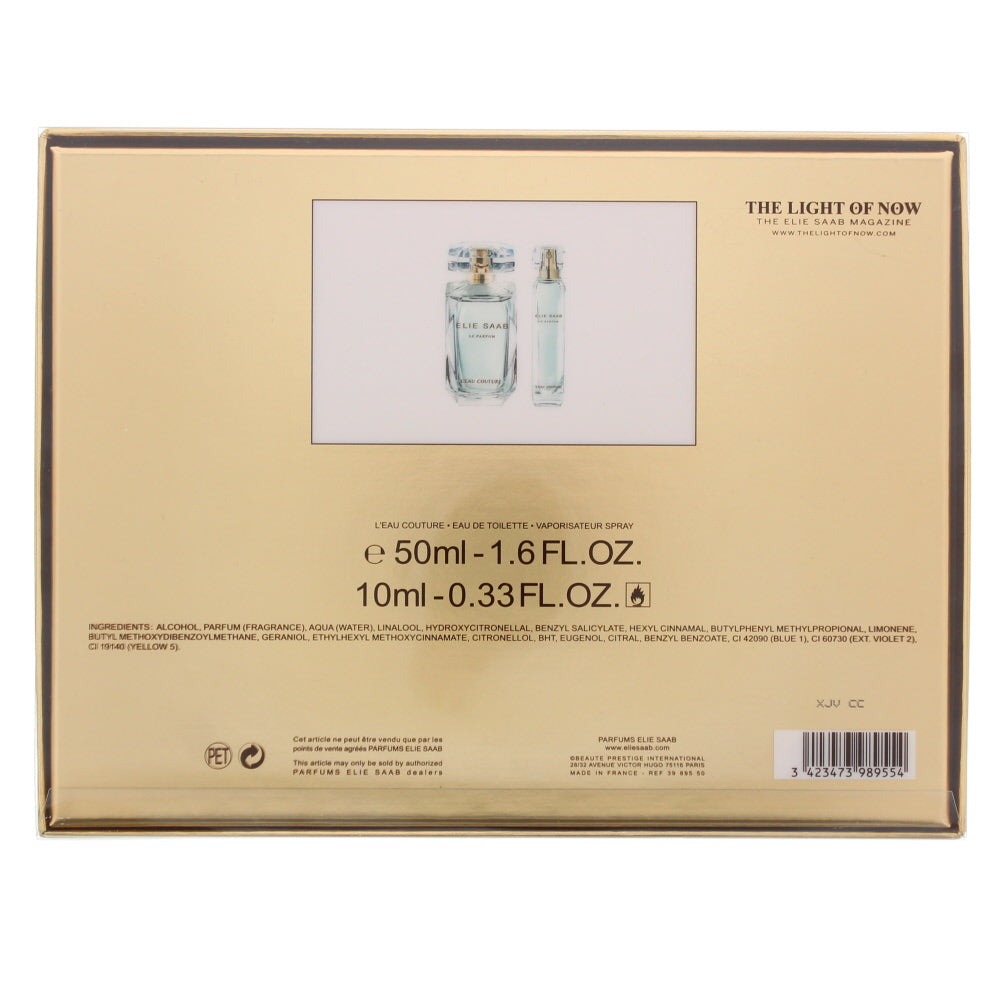 Elie Saab Le Parfum L'eau Couture Eau de Toilette 2 Pieces Gift Set