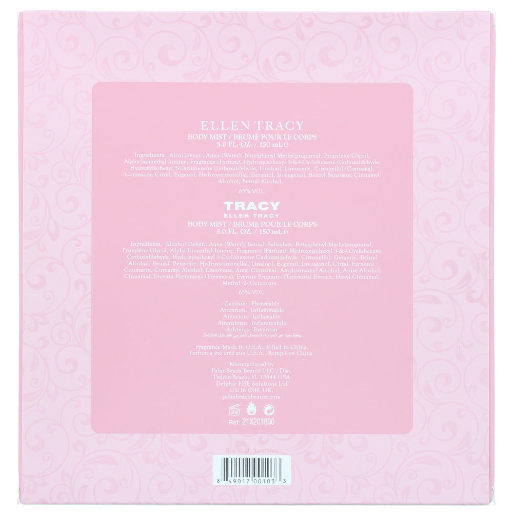 Ellen Tracy Bodycare Set 2 Pieces Gift Set