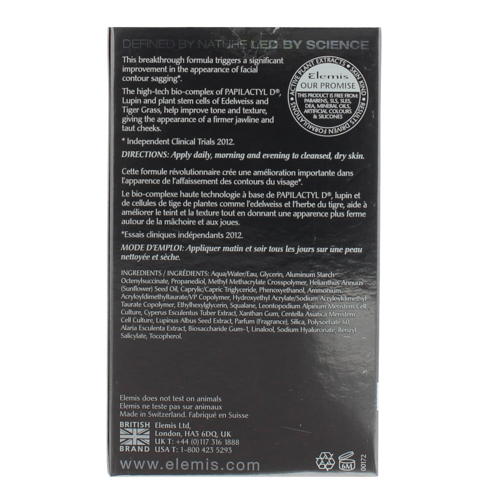 Elemis Pro-Intense Lift Effect Face Lotion 30ml - Ingredients