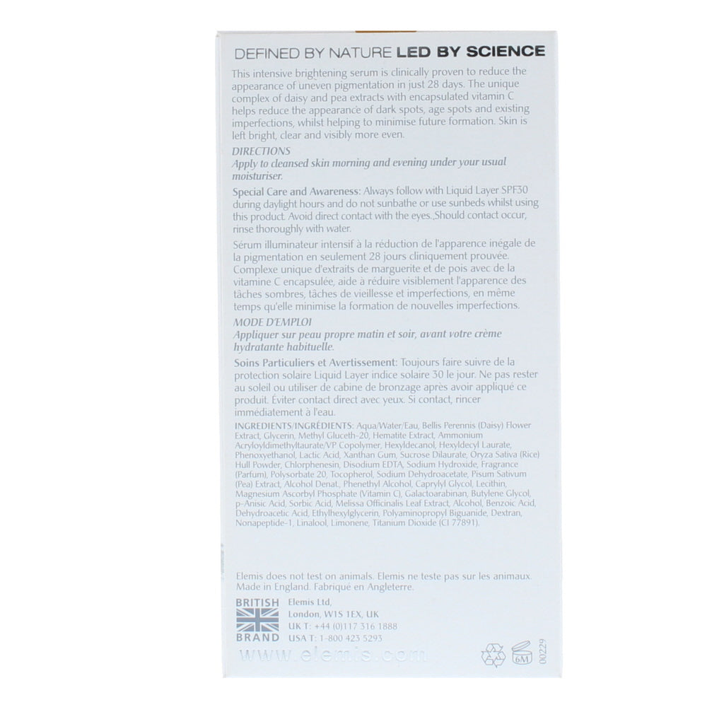 Elemis Advanced Brightening Even Tone Serum 30ml