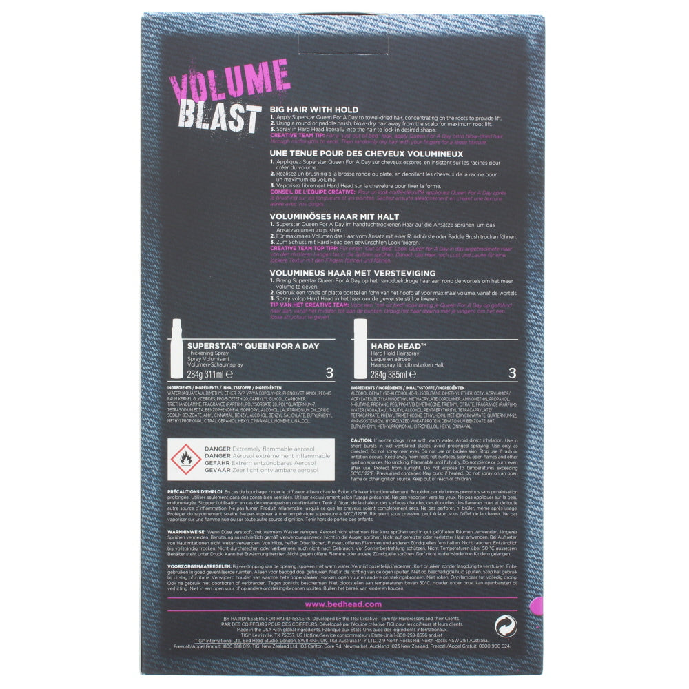 Tigi Bed Head Volume Blast Haircare 2 Pieces Gift Set