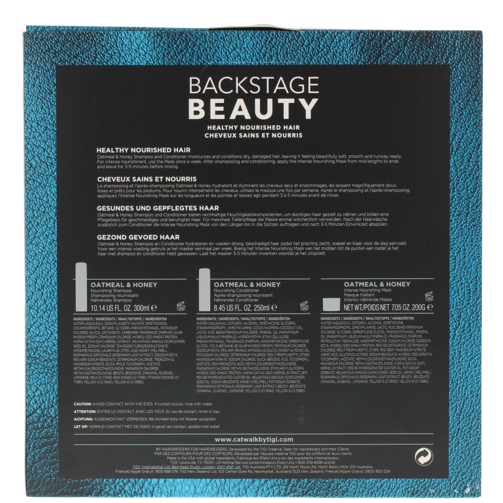 Tigi Catwalk Backstage Beauty Haircare 3 Pieces Gift Set
