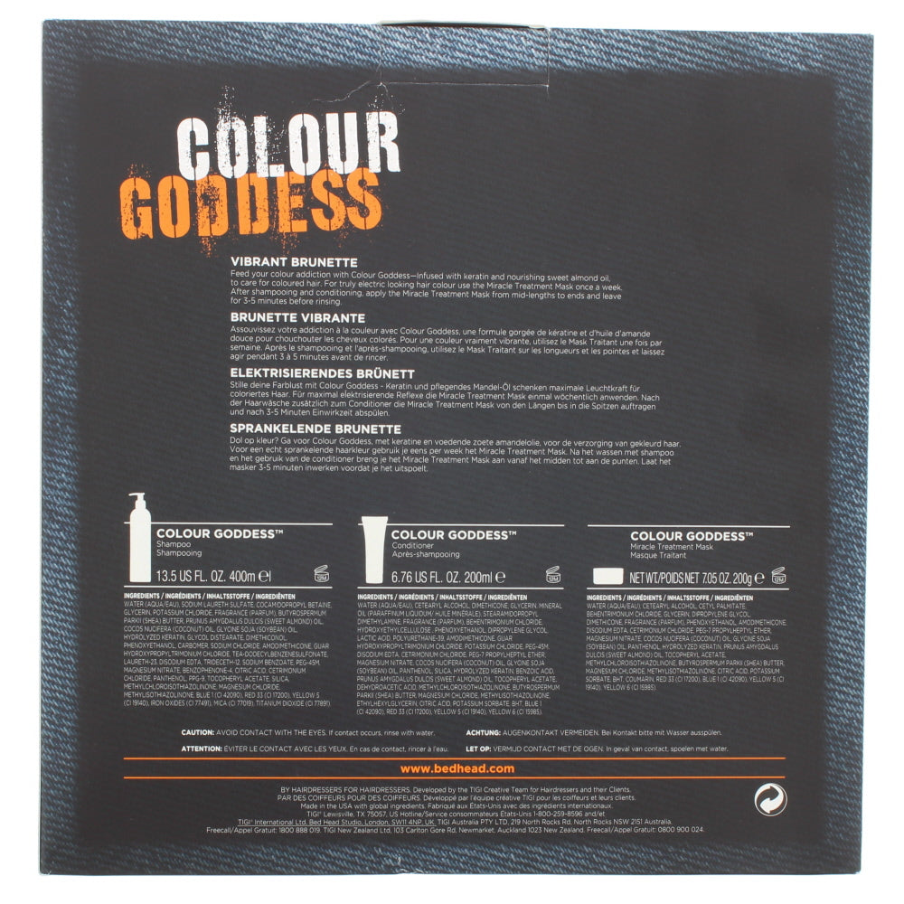 Tigi Bed Head Colour Goddess Haircare 3 Pieces Gift Set