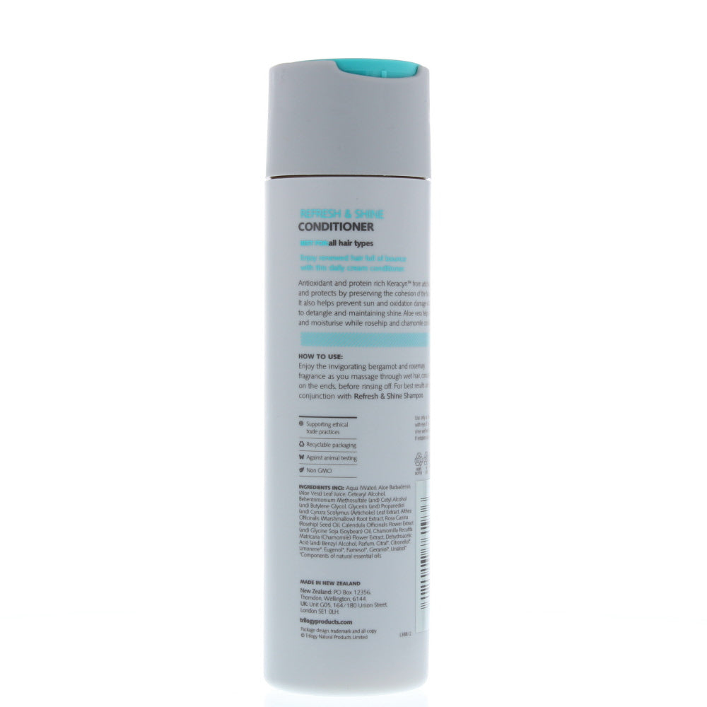 Trilogy Refresh & Shine For All Hair Types Conditioner 250ml