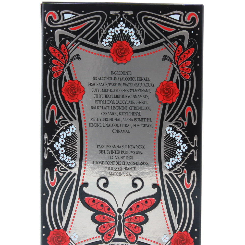 Anna Sui La Nuit De Bohème Eau de Parfum 30ml - Ingredients