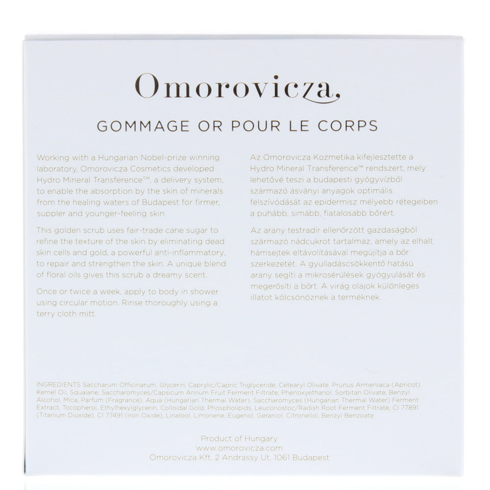 Omorovicza Gold Sugar Scrub 200ml