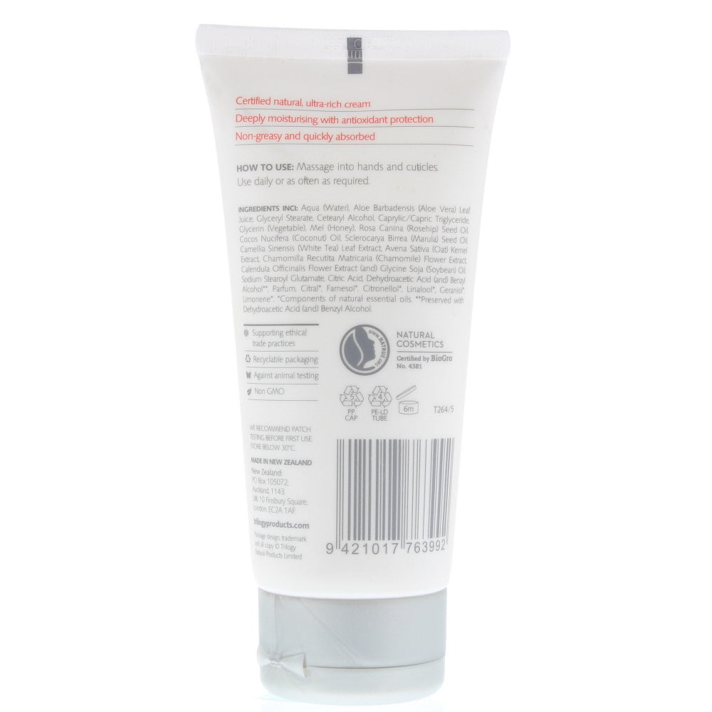 Trilogy Ultra Hydrating Hand Cream 75ml