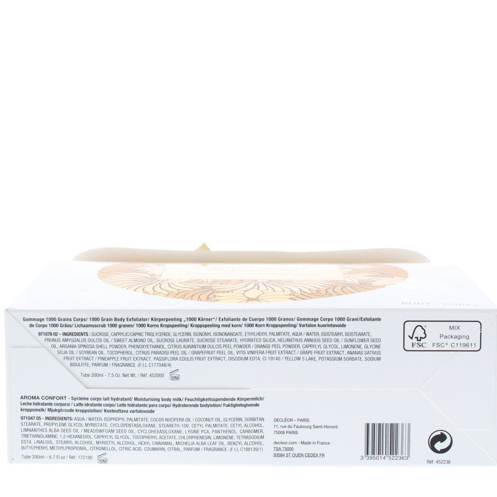 Decleor Box Of Secrets Body Bodycare Set 2 Pieces Gift Set
