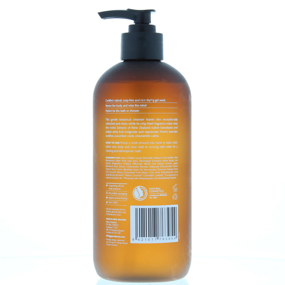 Trilogy Botanical Body Wash 500ml
