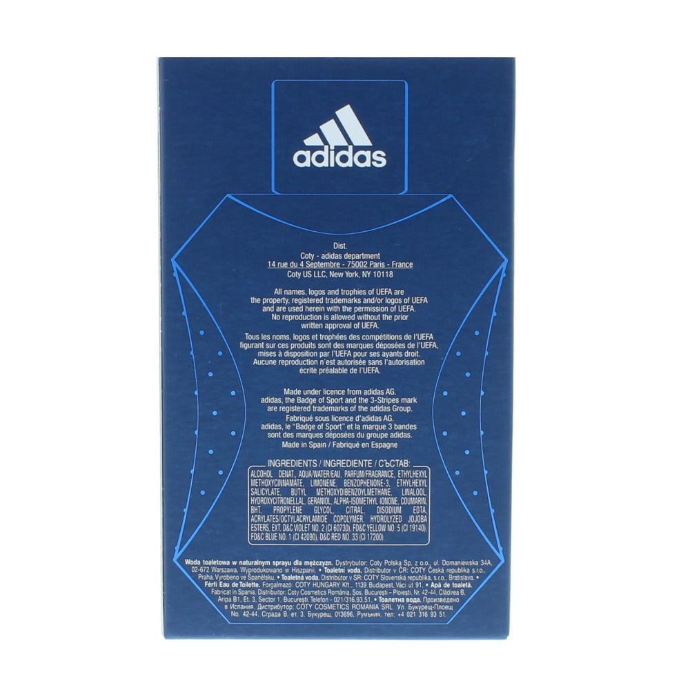 Adidas Champions League Champions Edition Eau de Toilette 100ml