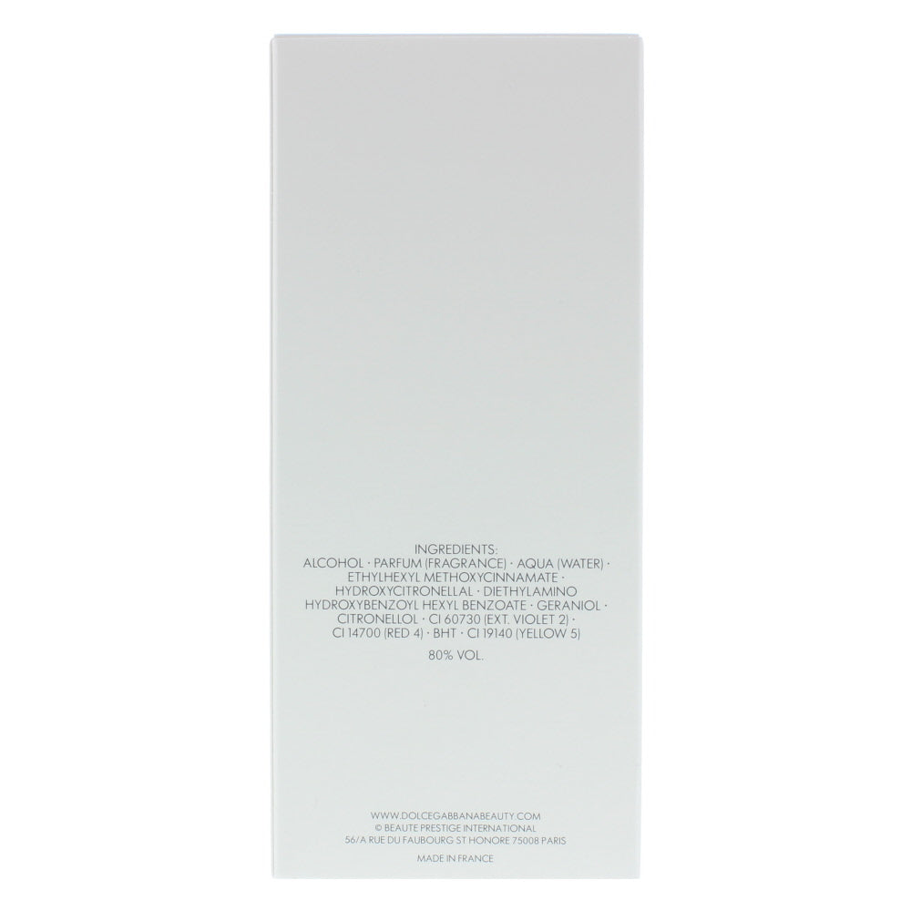 Dolce & Gabbana 3 L'imperatrice Eau de Toilette 100ml - Ingredients