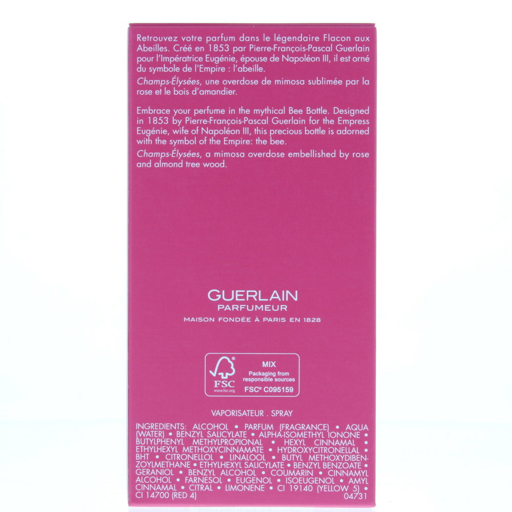 Guerlain Champs-Élysées Eau de Parfum 100ml - Ingredients