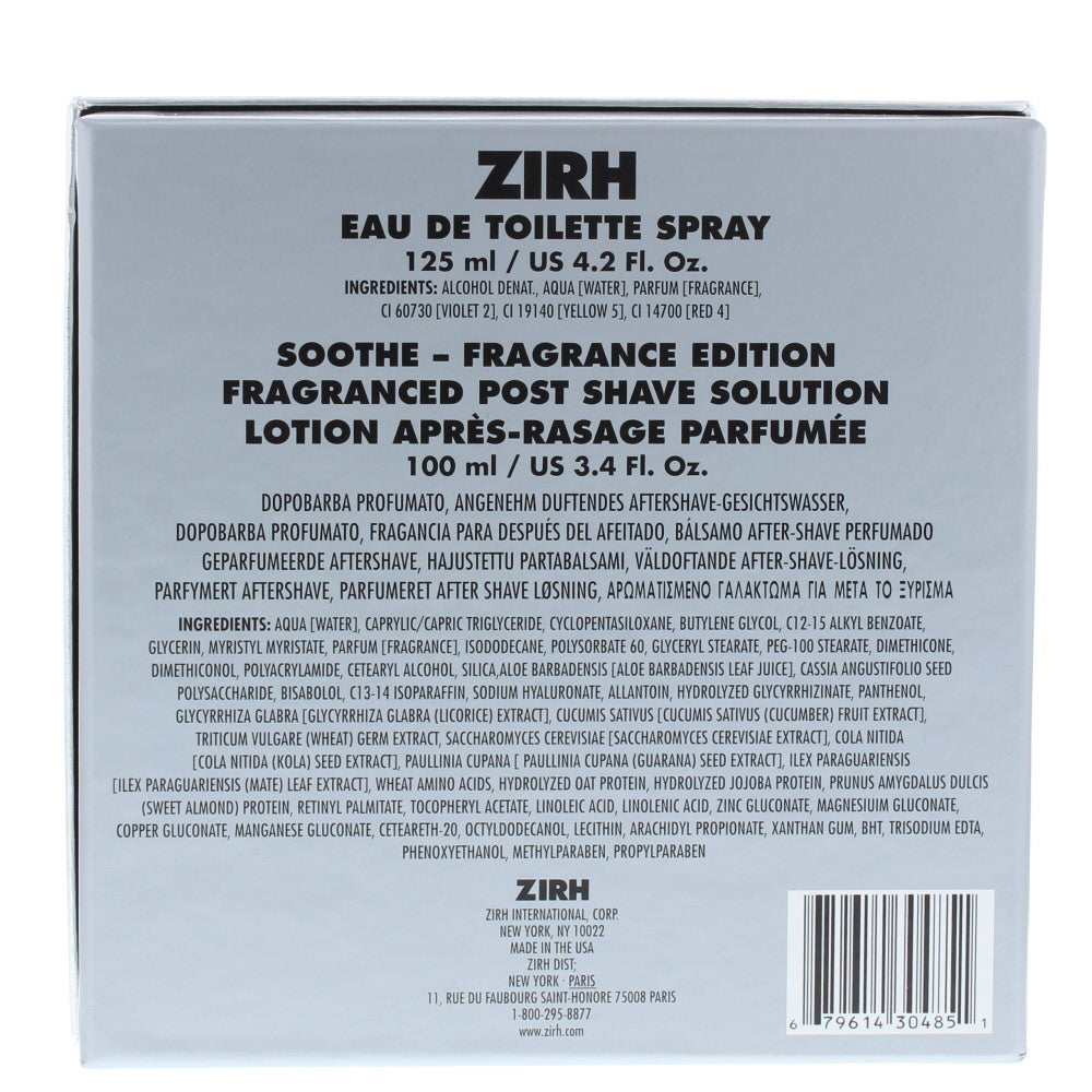 Zirh Eau de Toilette 2 Pieces Gift Set