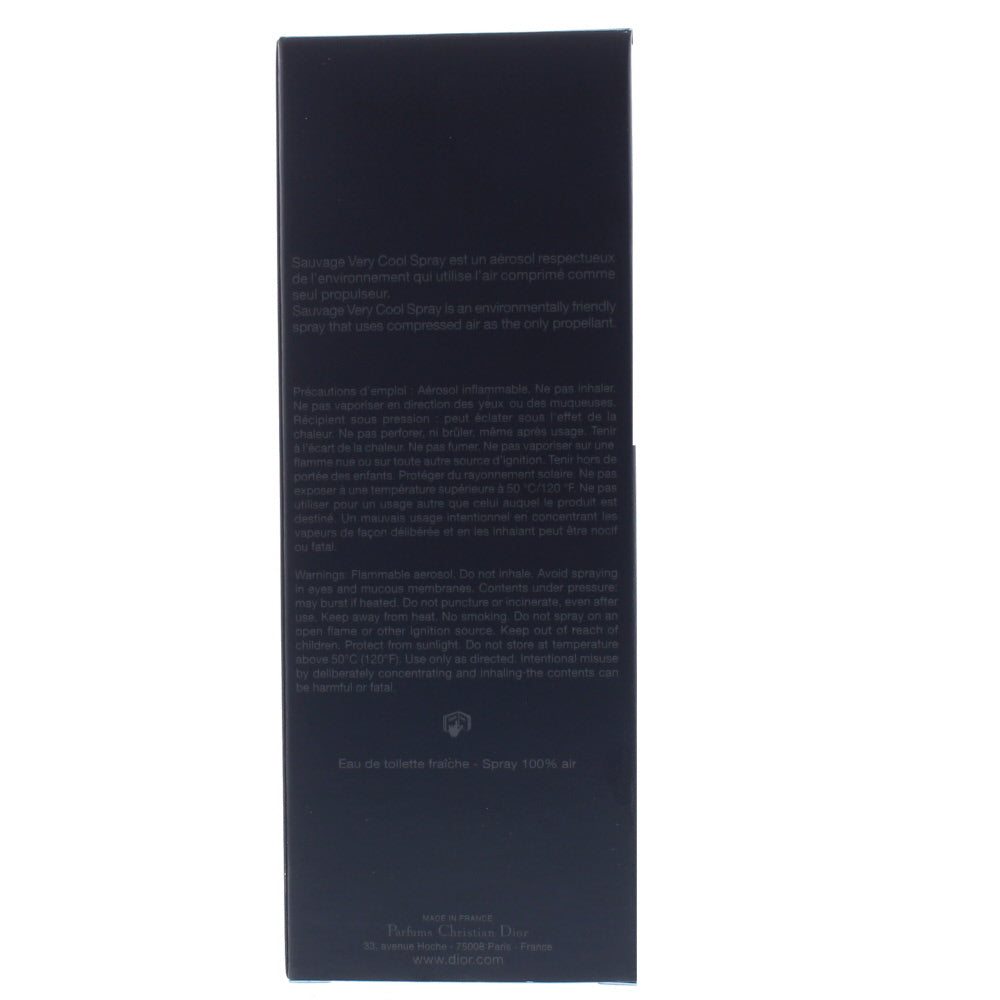 Dior Sauvage Very Cool Spray Eau de Toilette 100ml