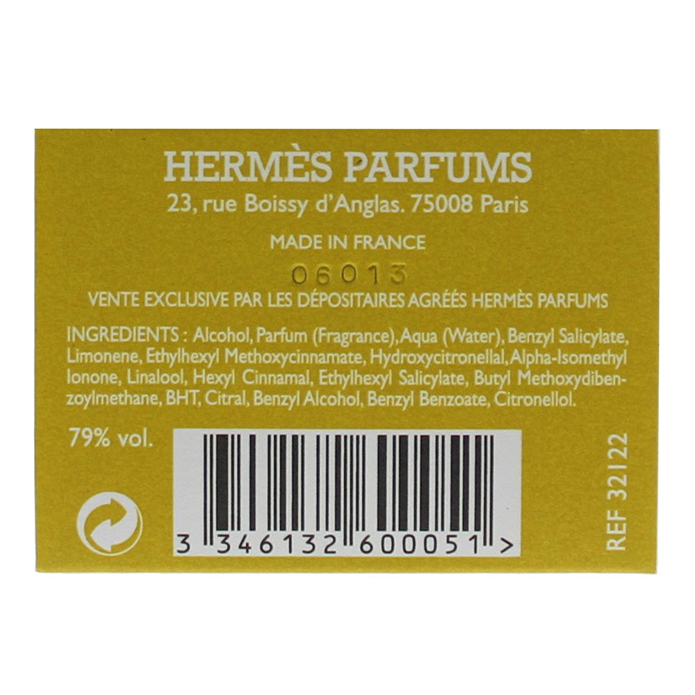 Hermès Le Jardin De Monsieur Li Eau de Toilette 30ml - Ingredients