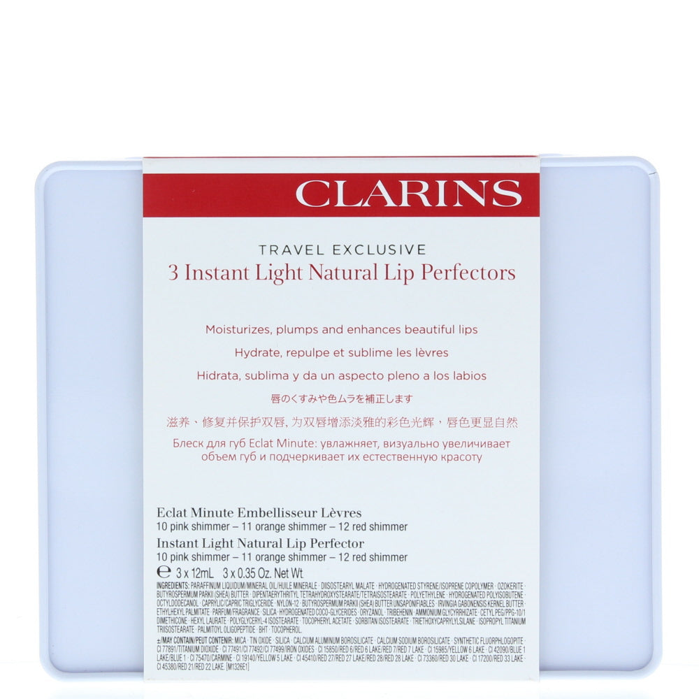 Clarins Instant Light Natural Lip Perfector and Lip Balm 12ml