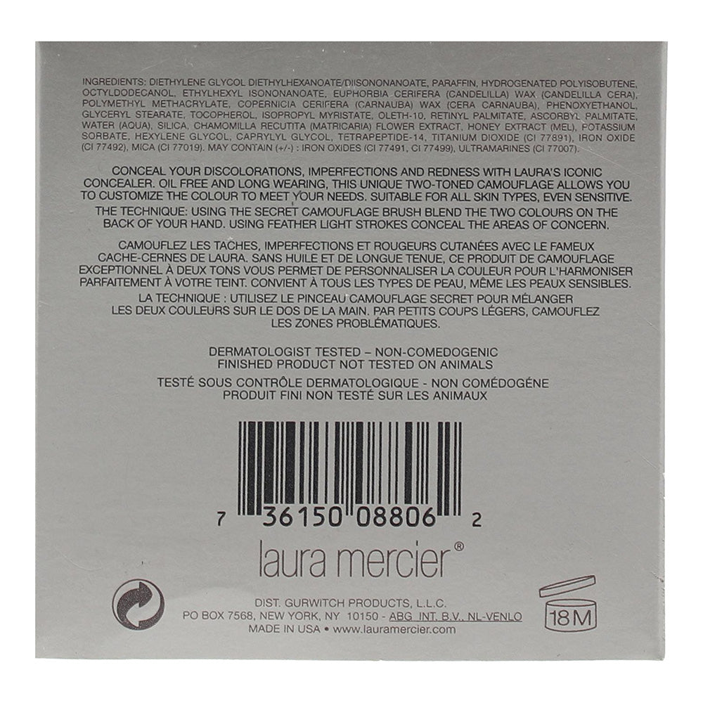 Laura Mercier Secret Comouflage SC-8 Concealer 5.92g - Ingredients