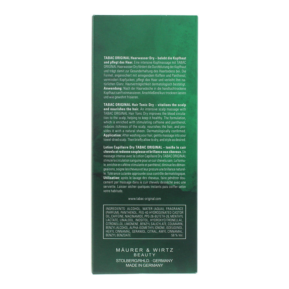 Tabac Original Hair Lotion 200ml Dry