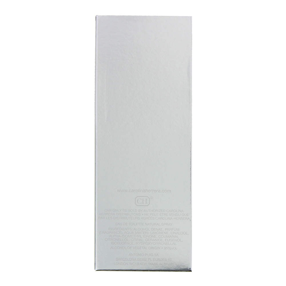 Carolina Herrera Herrera For Men Eau de Toilette 100ml - Ingredients