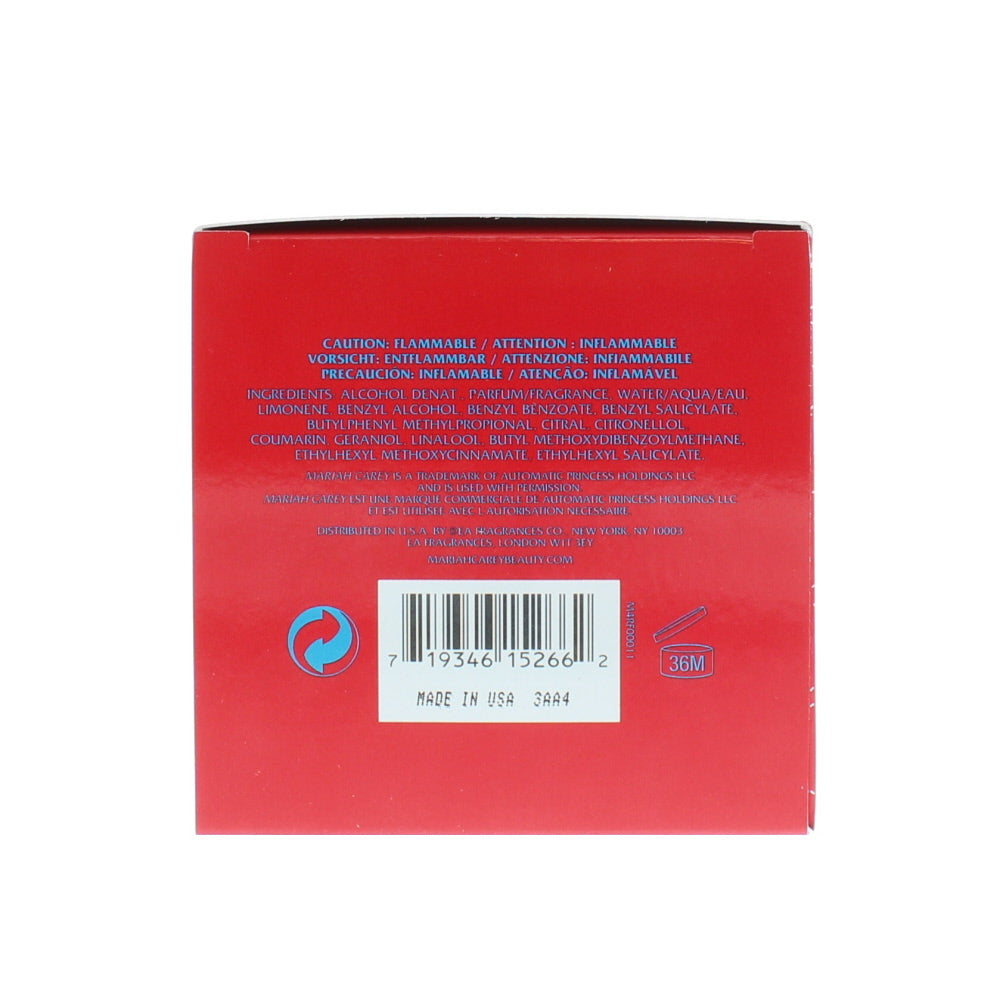 Mariah Carey Lollipop Bling Mine Again Eau de Parfum 100ml - Ingredients