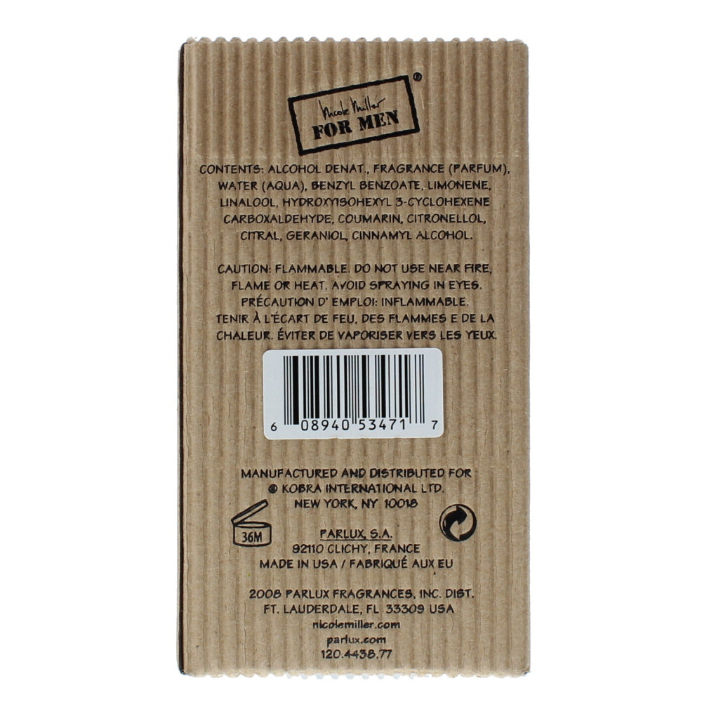 Nicole Miller For Men Eau de Toilette 75ml